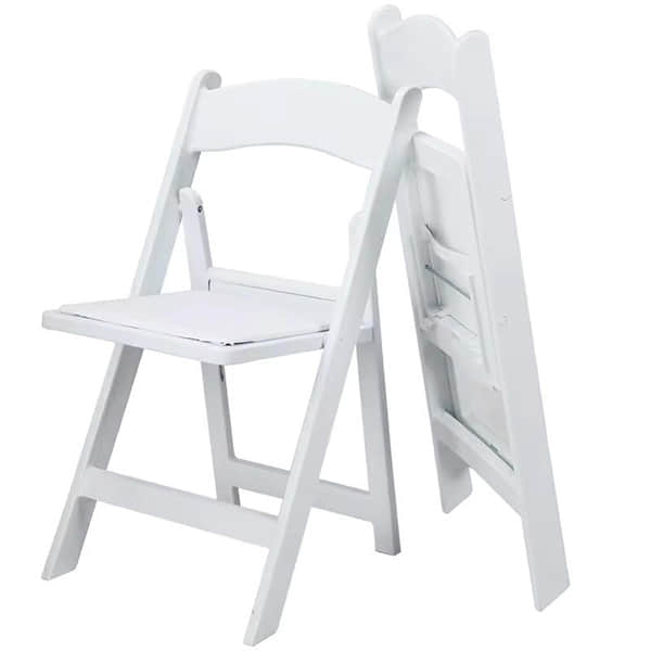 Resin Folding Chair – Classic White Wedding Chair