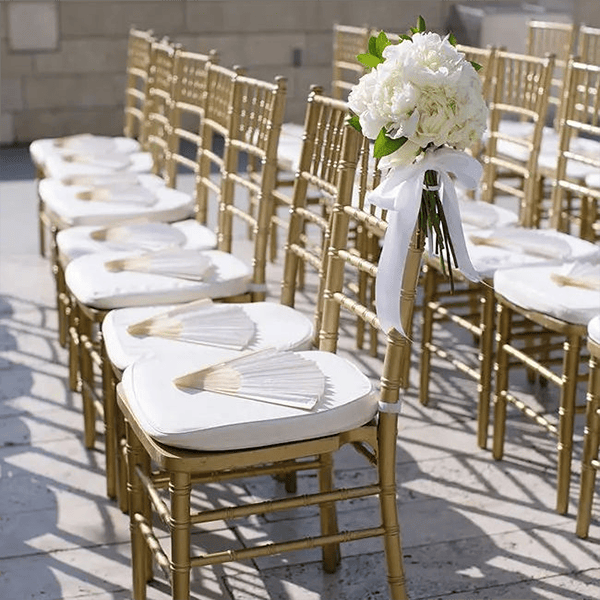Resin Chiavari Chair – Stackable Wedding Ballroom Chair