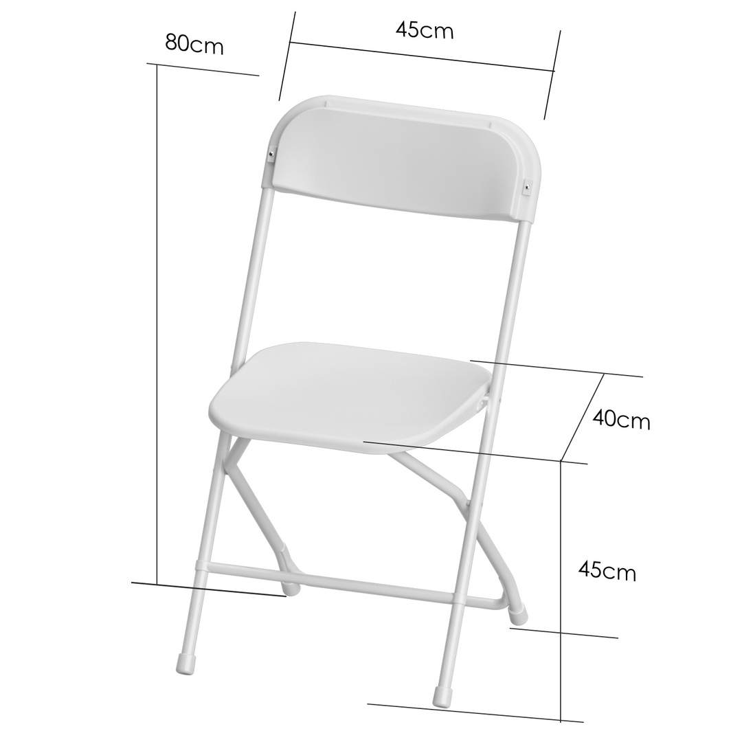 White Folding Chairs