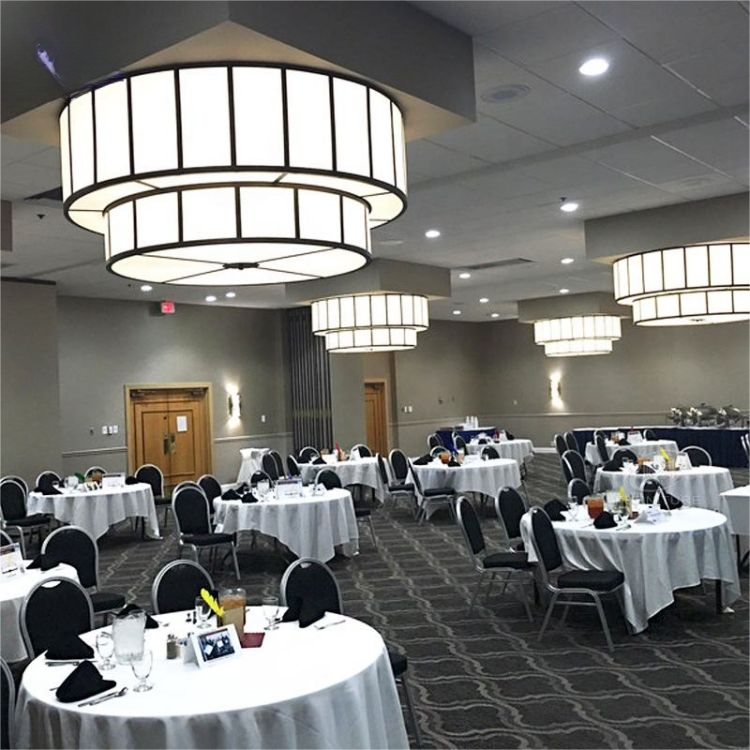 Round folding table with foldable tabletop