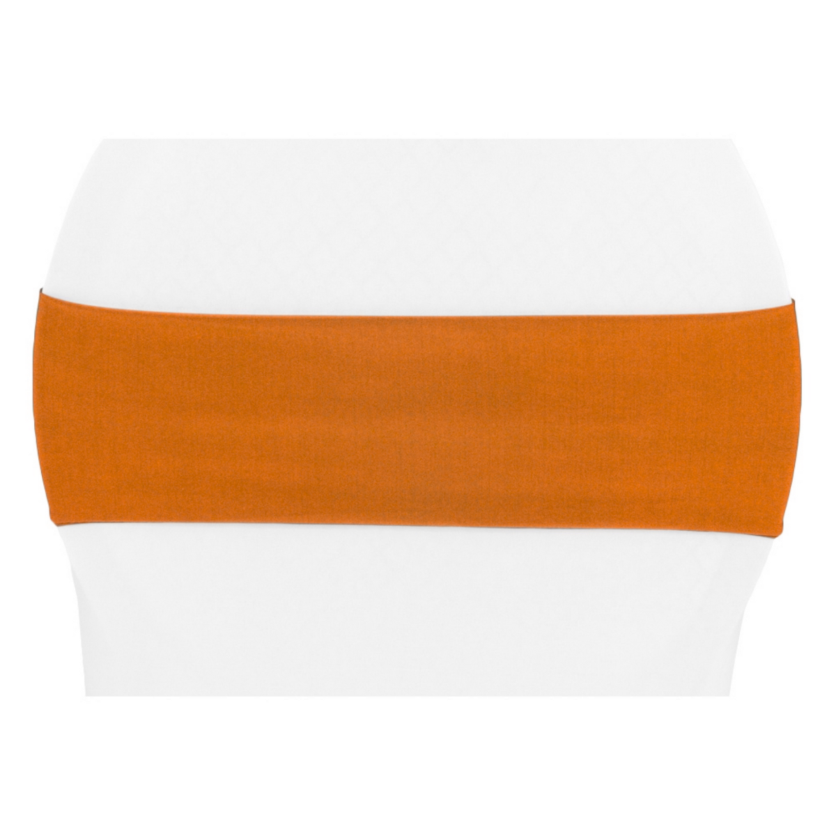 Wide Solid Color Stretch Spandex Chair Band – Banquet Wedding Chair Sash