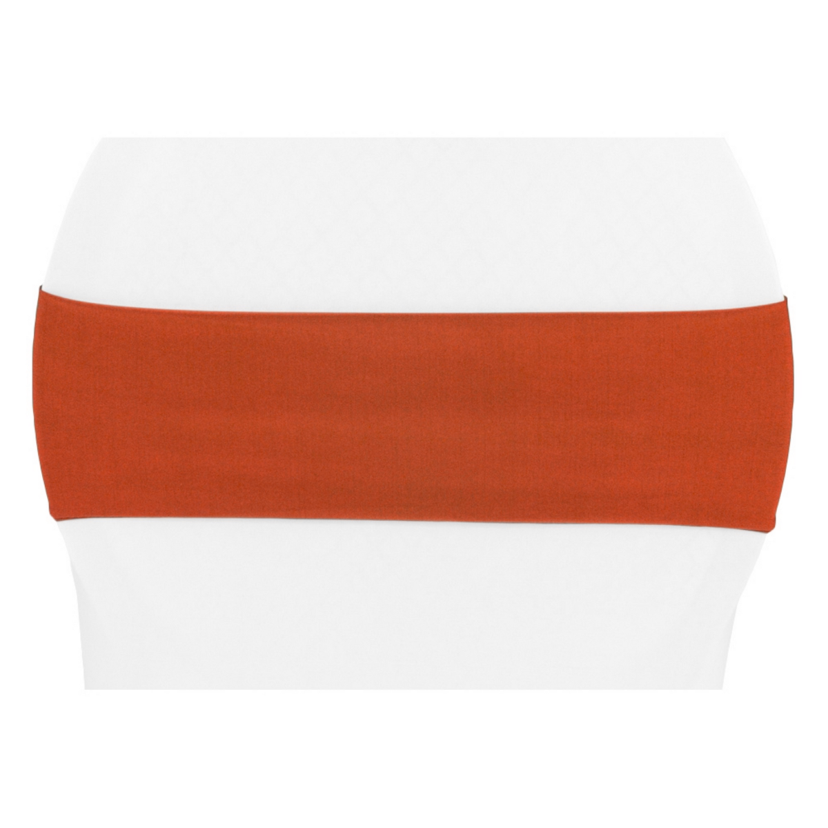 Wide Solid Color Stretch Spandex Chair Band – Banquet Wedding Chair Sash