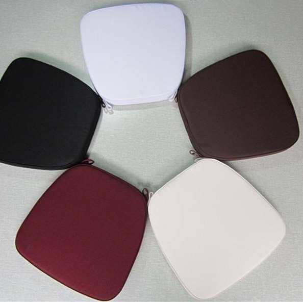Square Chair Seat Cushion Pad with Ties – Multi Color Sponge Cushion for Banquet Event Chairs