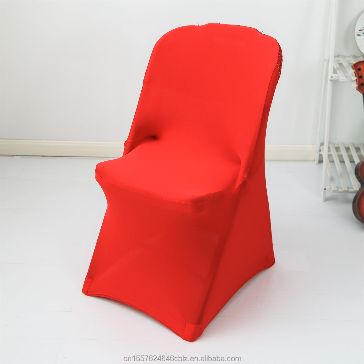 Stretch Spandex Banquet Chair Cover – Flat & Ruched Styles for Wedding Event DecorStretch Spandex Ba